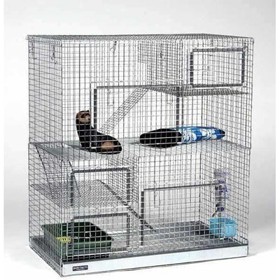 Ferret Cage - Mansion - Made in USA - 100% Free Shipping Cages Quality Cage Crafters Add-On 2nd level 