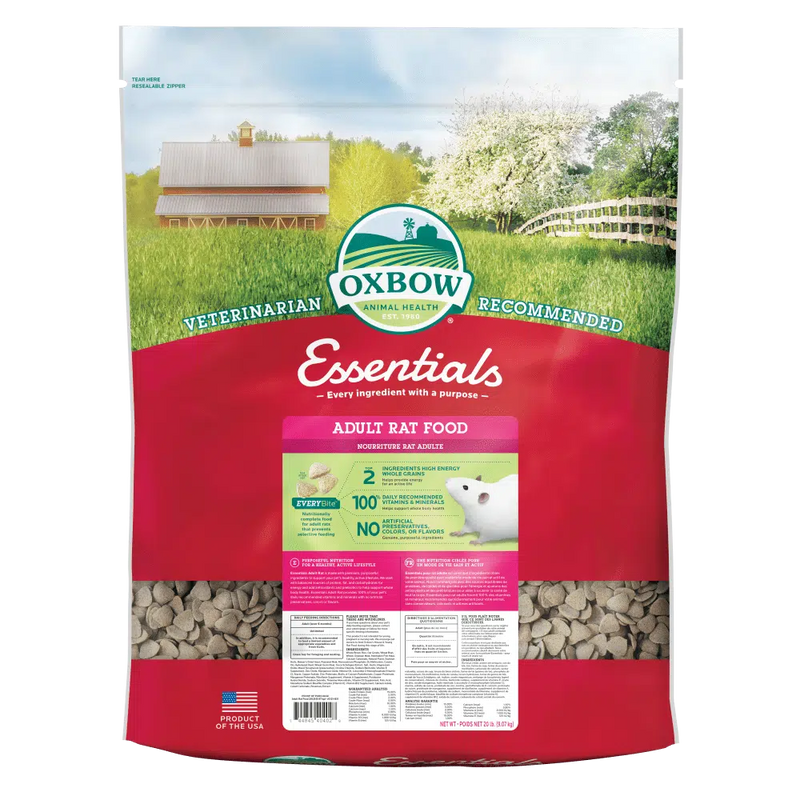 Oxbow Rat Food - 3 Lbs